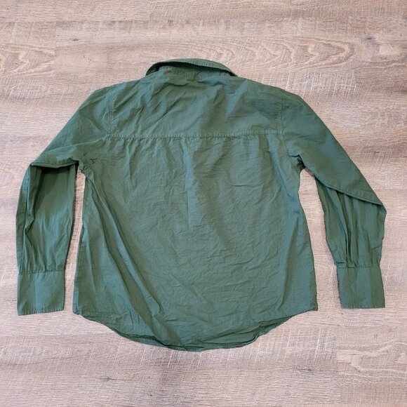 ZARA | Poplin Cotton Button-Up Shirt | Sz. XS - Picture 7 of 8